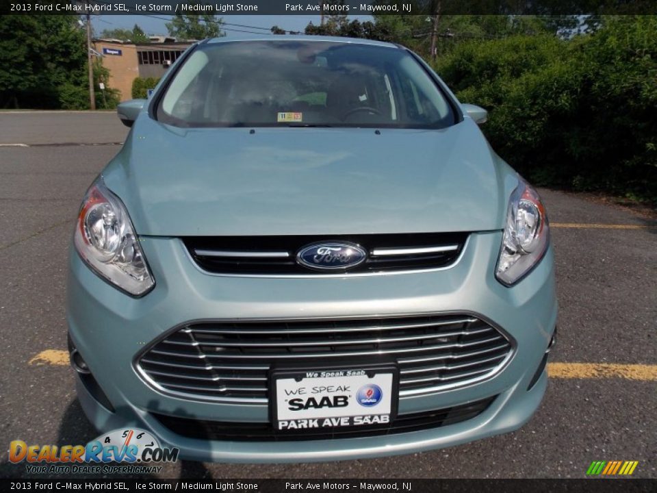 2013 Ford C-Max Hybrid SEL Ice Storm / Medium Light Stone Photo #18
