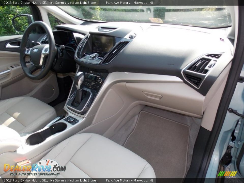 2013 Ford C-Max Hybrid SEL Ice Storm / Medium Light Stone Photo #22