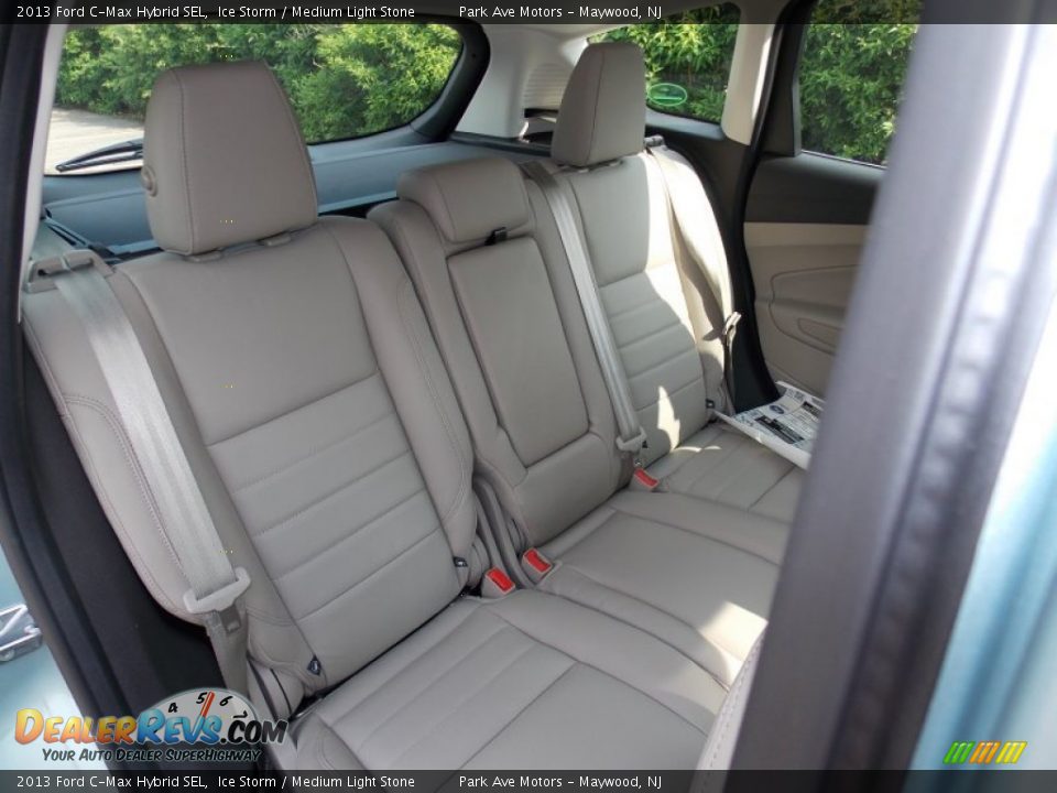 2013 Ford C-Max Hybrid SEL Ice Storm / Medium Light Stone Photo #24