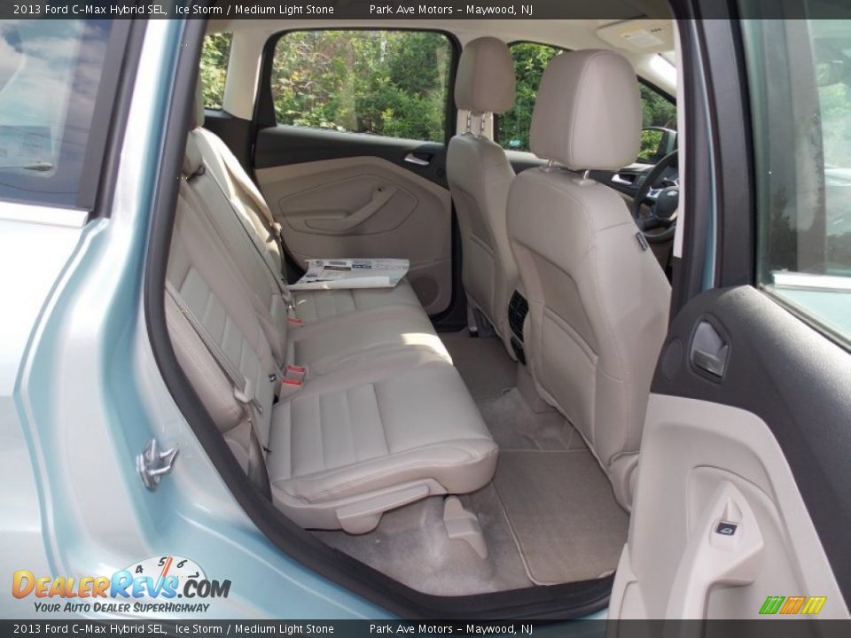 2013 Ford C-Max Hybrid SEL Ice Storm / Medium Light Stone Photo #25