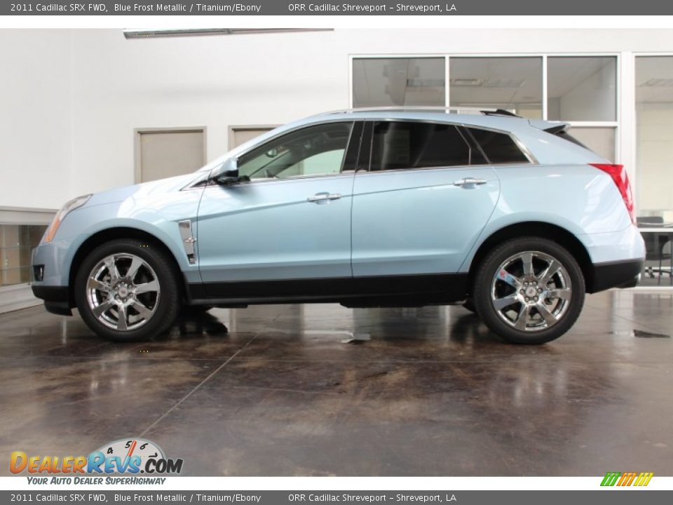 Blue Frost Metallic 2011 Cadillac SRX FWD Photo #6