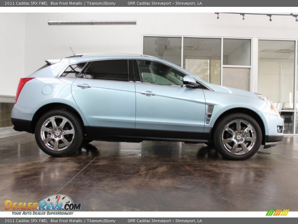 Blue Frost Metallic 2011 Cadillac SRX FWD Photo #7