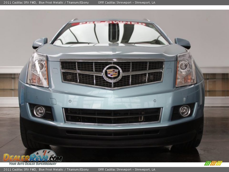 Blue Frost Metallic 2011 Cadillac SRX FWD Photo #8