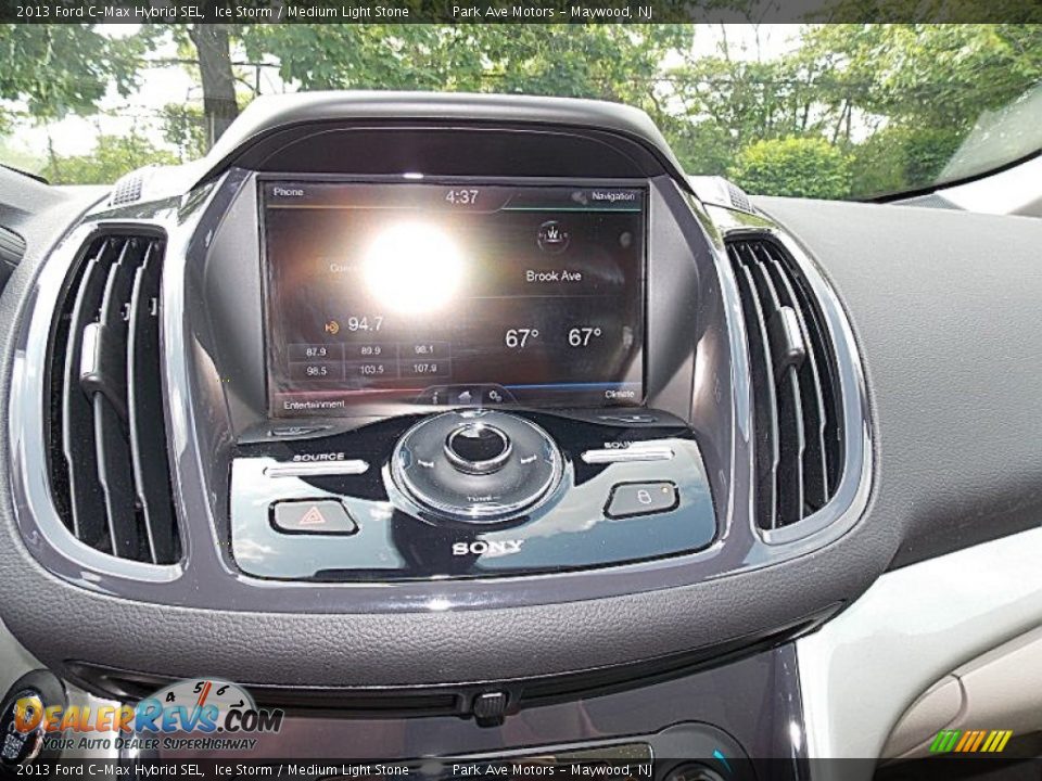 2013 Ford C-Max Hybrid SEL Ice Storm / Medium Light Stone Photo #30