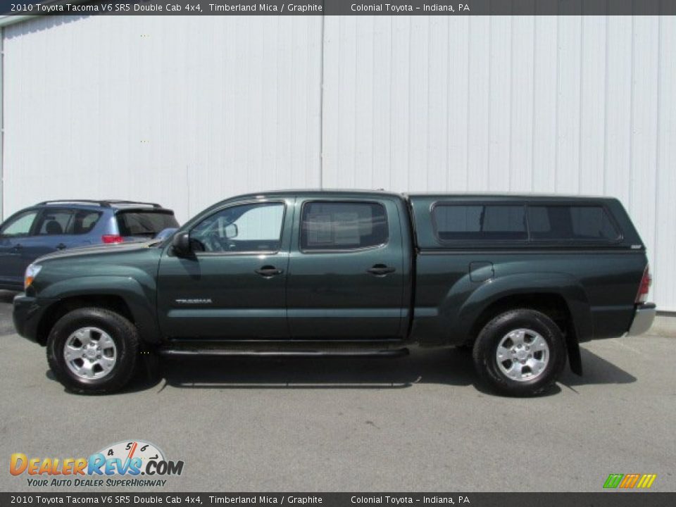 2010 Toyota Tacoma V6 SR5 Double Cab 4x4 Timberland Mica / Graphite Photo #2