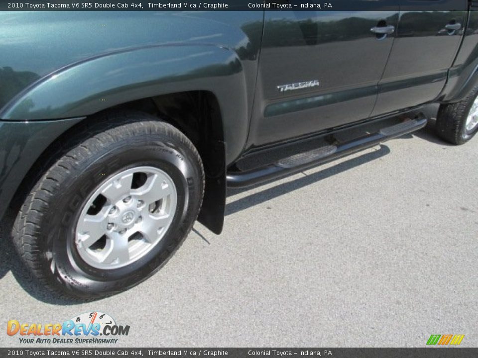 2010 Toyota Tacoma V6 SR5 Double Cab 4x4 Timberland Mica / Graphite Photo #3