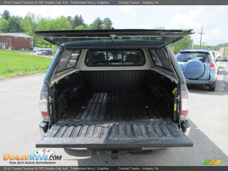 2010 Toyota Tacoma V6 SR5 Double Cab 4x4 Timberland Mica / Graphite Photo #8