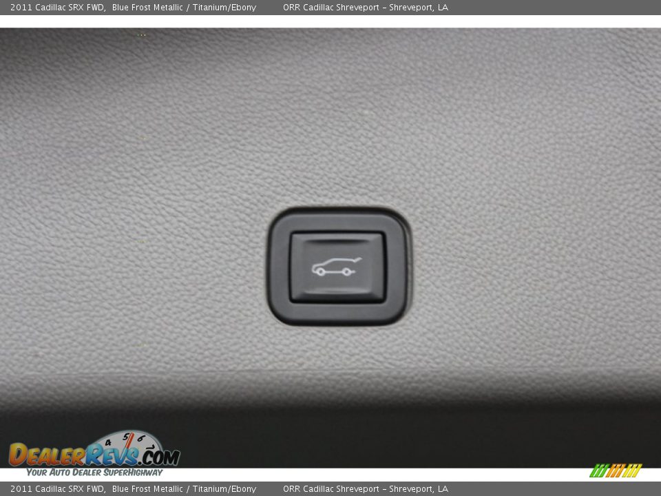 2011 Cadillac SRX FWD Blue Frost Metallic / Titanium/Ebony Photo #32