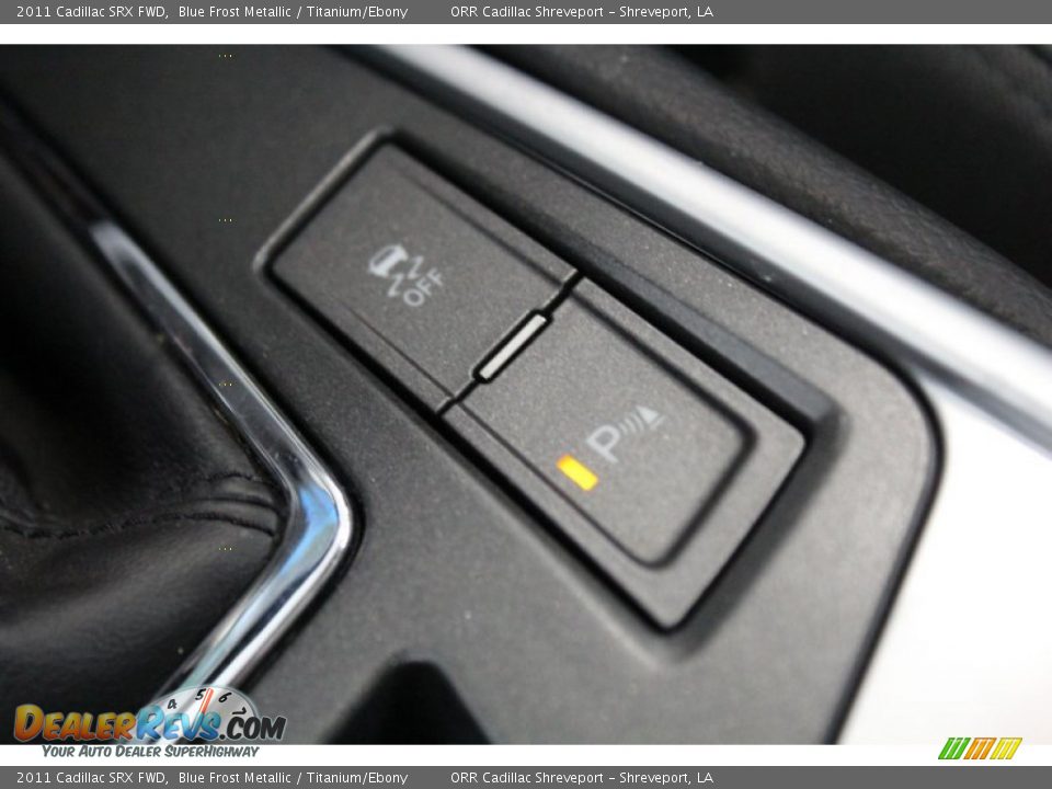 2011 Cadillac SRX FWD Blue Frost Metallic / Titanium/Ebony Photo #34