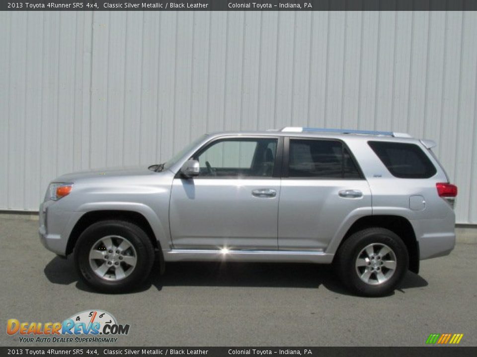 2013 Toyota 4Runner SR5 4x4 Classic Silver Metallic / Black Leather Photo #2