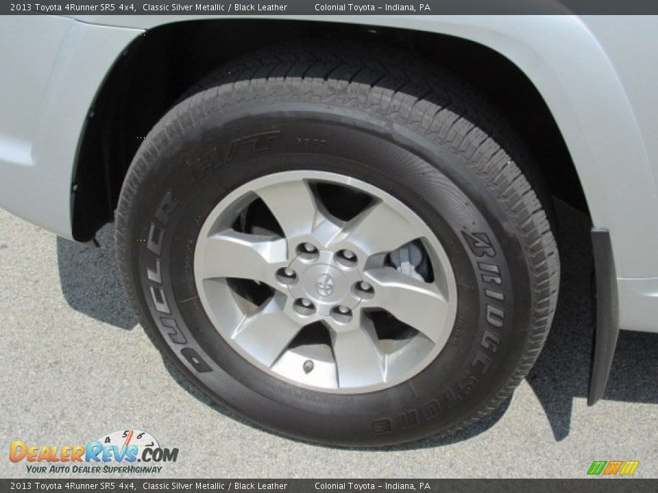 2013 Toyota 4Runner SR5 4x4 Classic Silver Metallic / Black Leather Photo #3