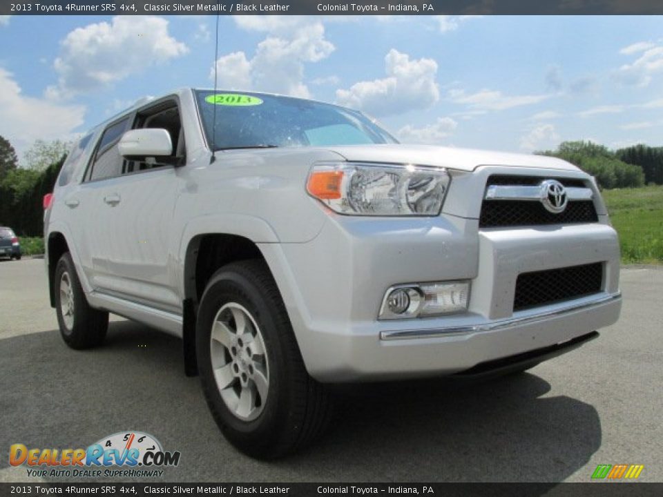 2013 Toyota 4Runner SR5 4x4 Classic Silver Metallic / Black Leather Photo #5