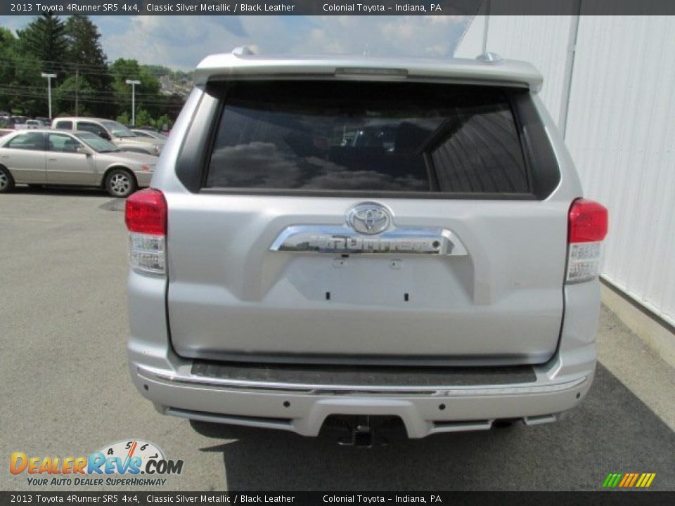 2013 Toyota 4Runner SR5 4x4 Classic Silver Metallic / Black Leather Photo #6