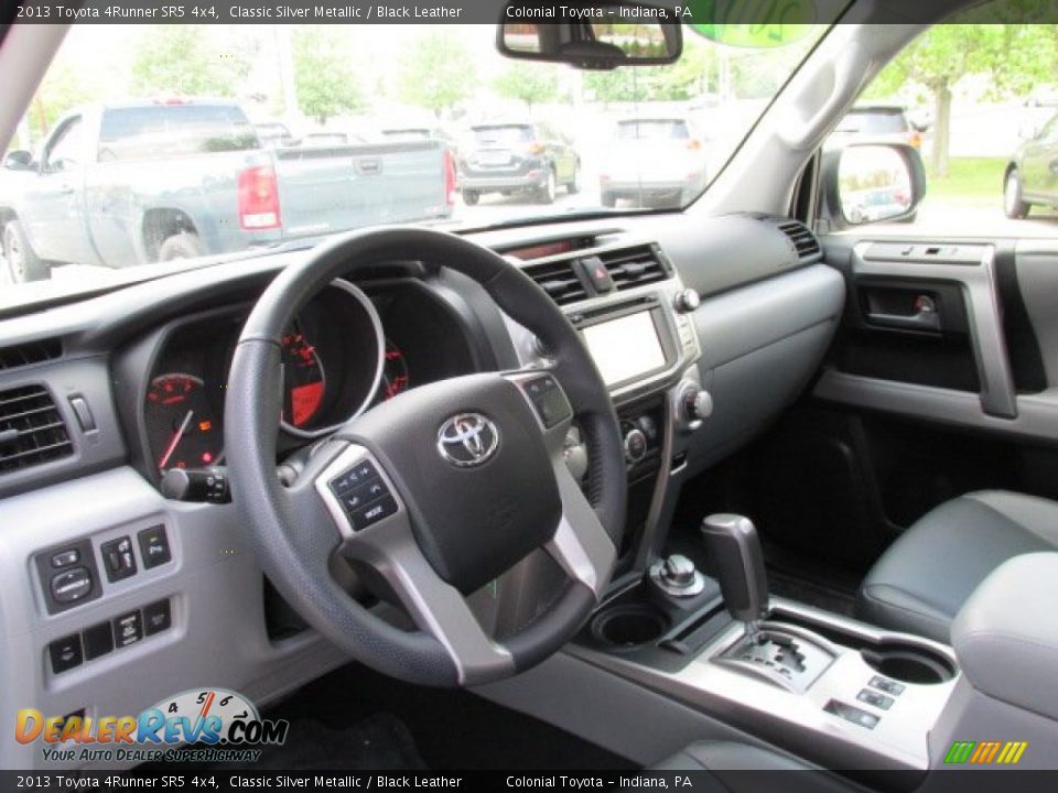 2013 Toyota 4Runner SR5 4x4 Classic Silver Metallic / Black Leather Photo #9