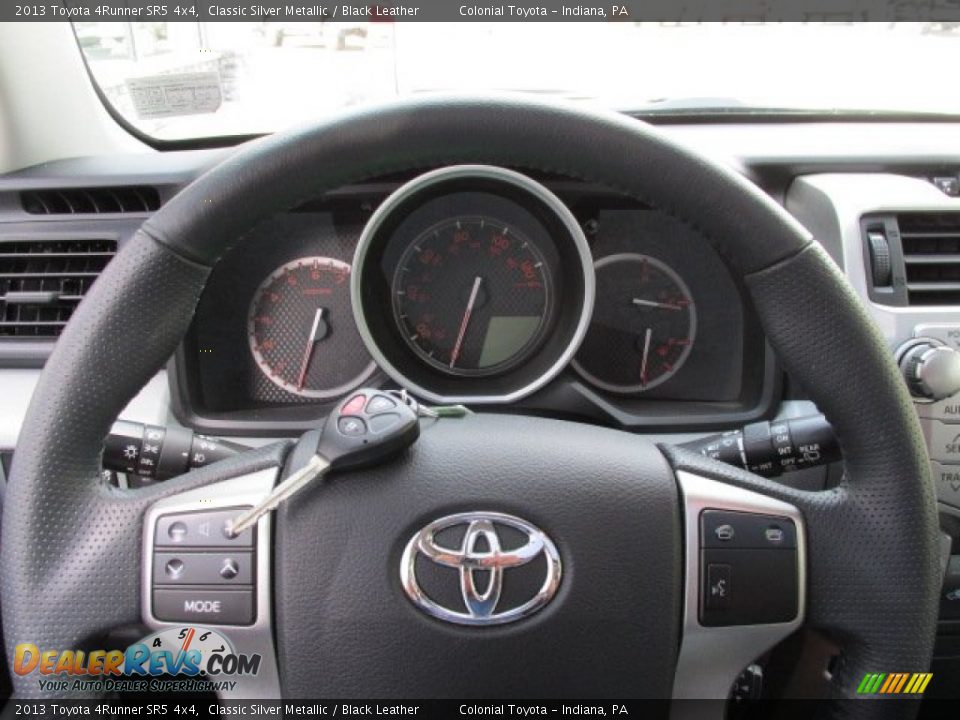 2013 Toyota 4Runner SR5 4x4 Classic Silver Metallic / Black Leather Photo #15