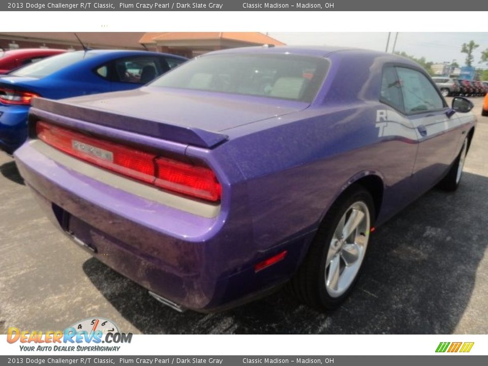2013 Dodge Challenger R/T Classic Plum Crazy Pearl / Dark Slate Gray Photo #2