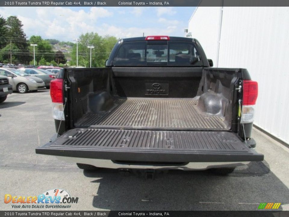 2010 Toyota Tundra TRD Regular Cab 4x4 Black / Black Photo #9