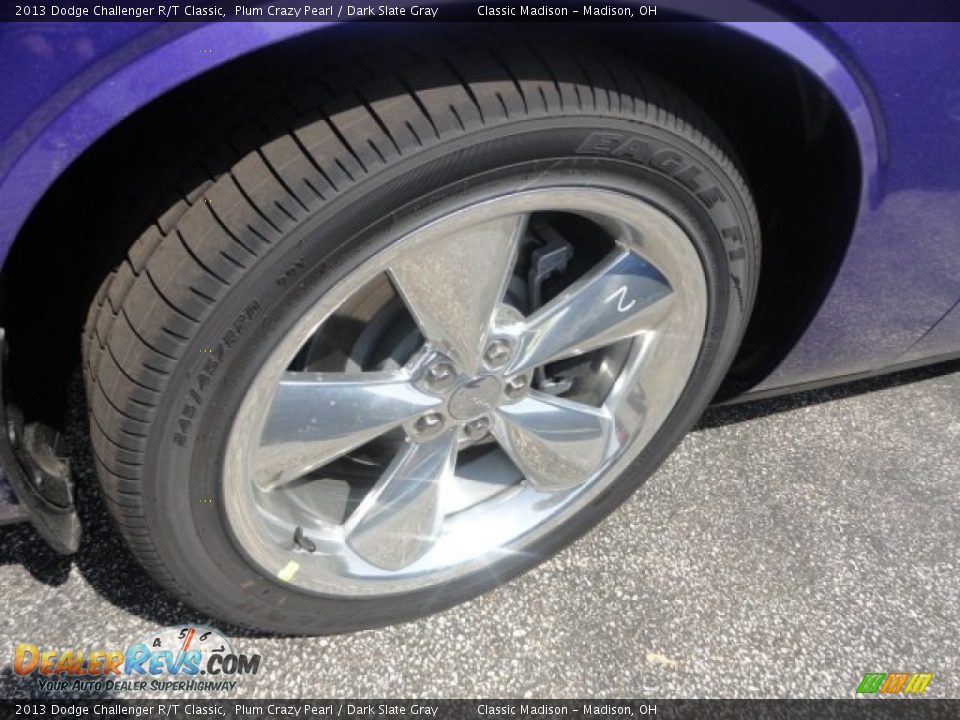 2013 Dodge Challenger R/T Classic Plum Crazy Pearl / Dark Slate Gray Photo #11