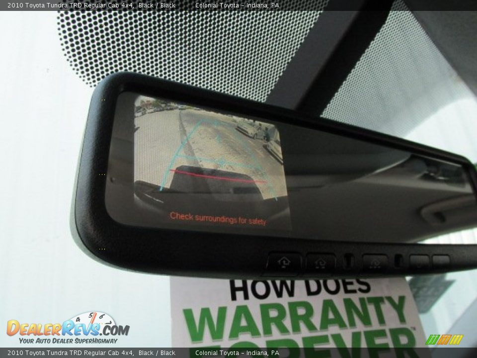 2010 Toyota Tundra TRD Regular Cab 4x4 Black / Black Photo #17