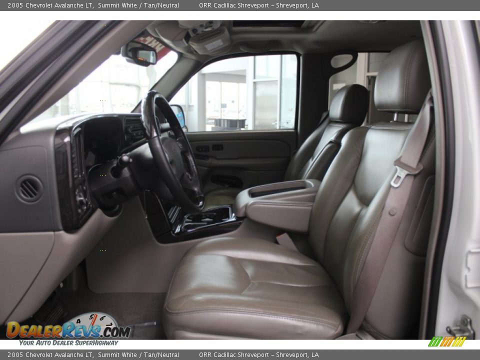 2005 Chevrolet Avalanche LT Summit White / Tan/Neutral Photo #15