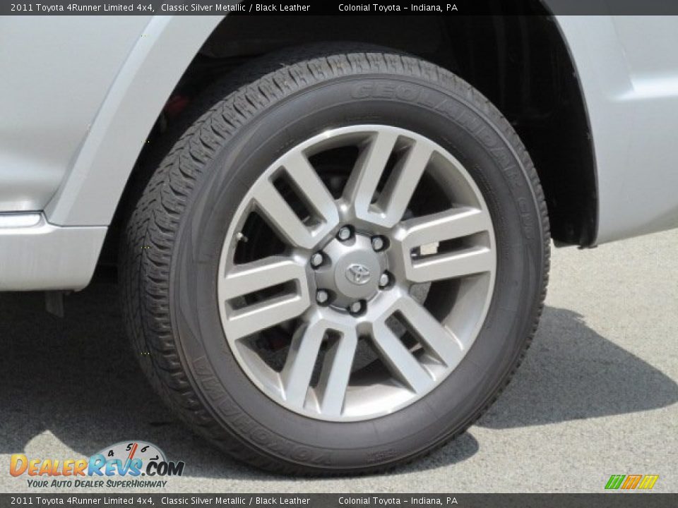 2011 Toyota 4Runner Limited 4x4 Classic Silver Metallic / Black Leather Photo #3