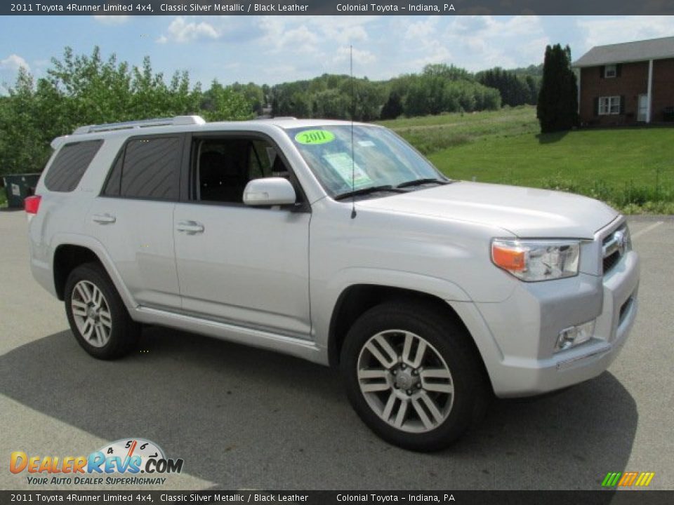 2011 Toyota 4Runner Limited 4x4 Classic Silver Metallic / Black Leather Photo #5