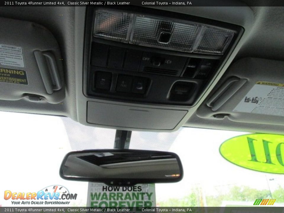 2011 Toyota 4Runner Limited 4x4 Classic Silver Metallic / Black Leather Photo #16