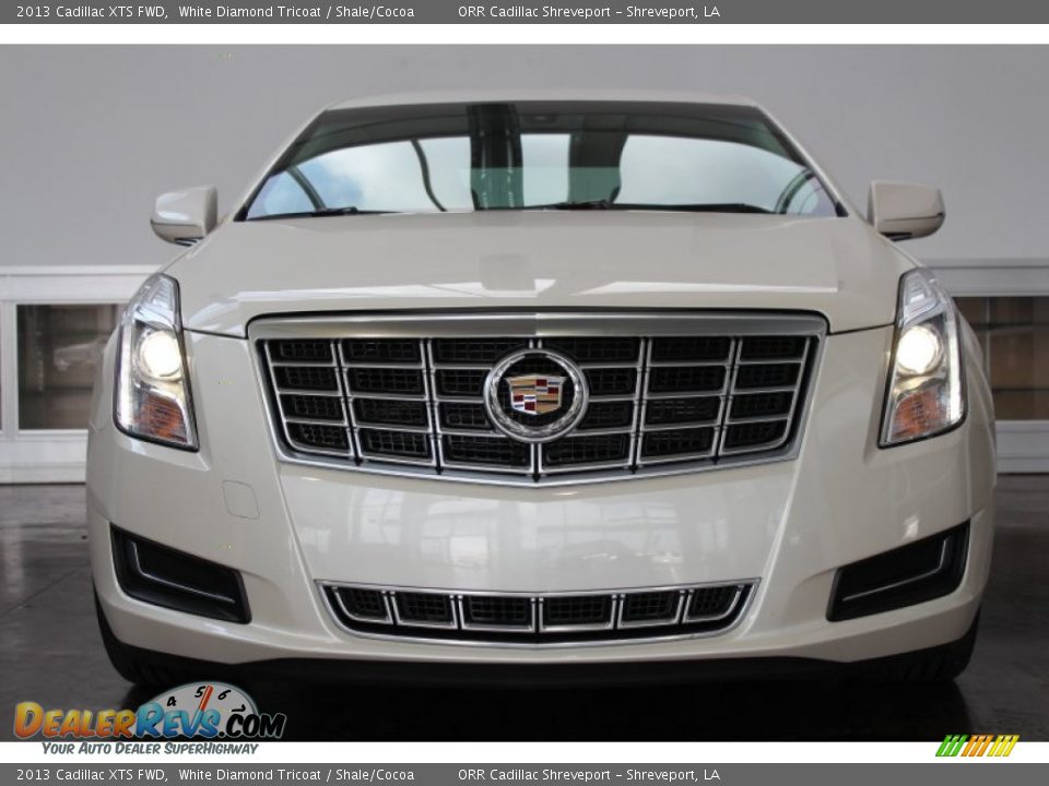 2013 Cadillac XTS FWD White Diamond Tricoat / Shale/Cocoa Photo #8