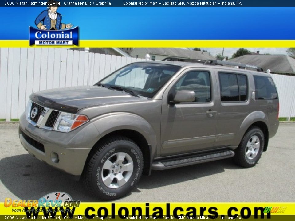 2006 Nissan Pathfinder SE 4x4 Granite Metallic / Graphite Photo #1