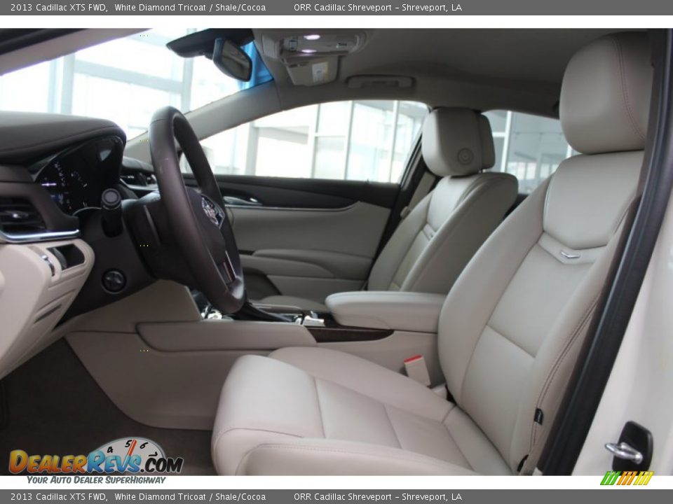 2013 Cadillac XTS FWD White Diamond Tricoat / Shale/Cocoa Photo #18