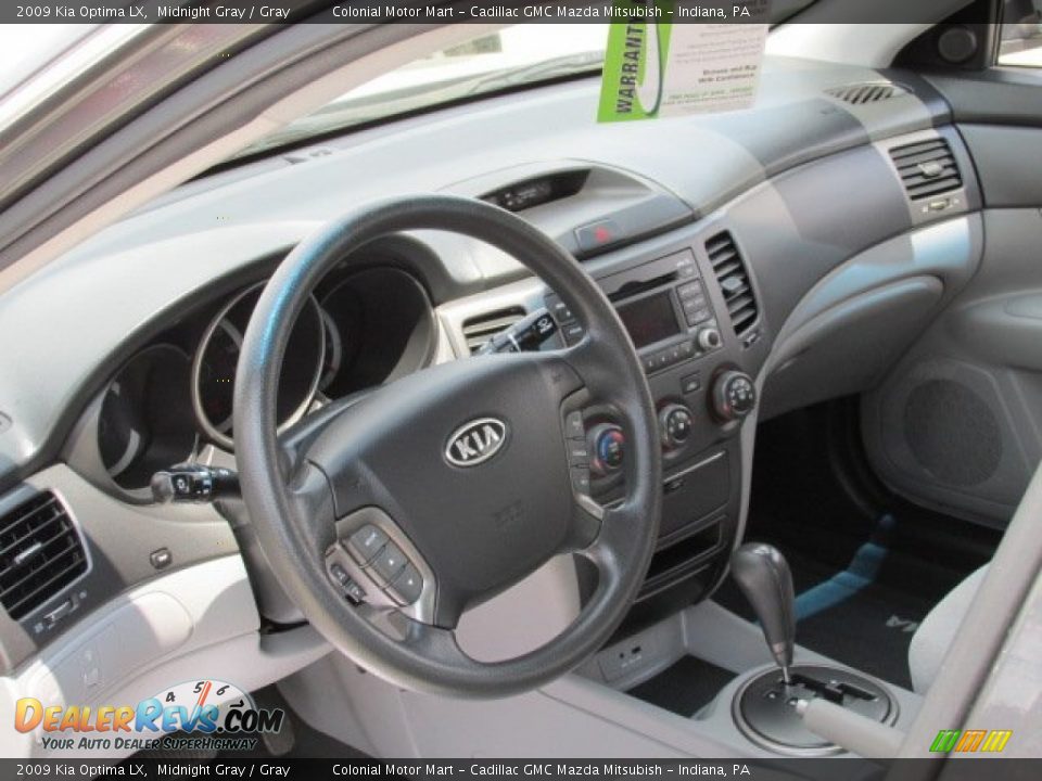Dashboard of 2009 Kia Optima LX Photo #10