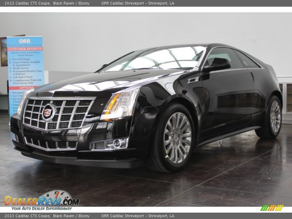 2013 Cadillac CTS Coupe Black Raven / Ebony Photo #2