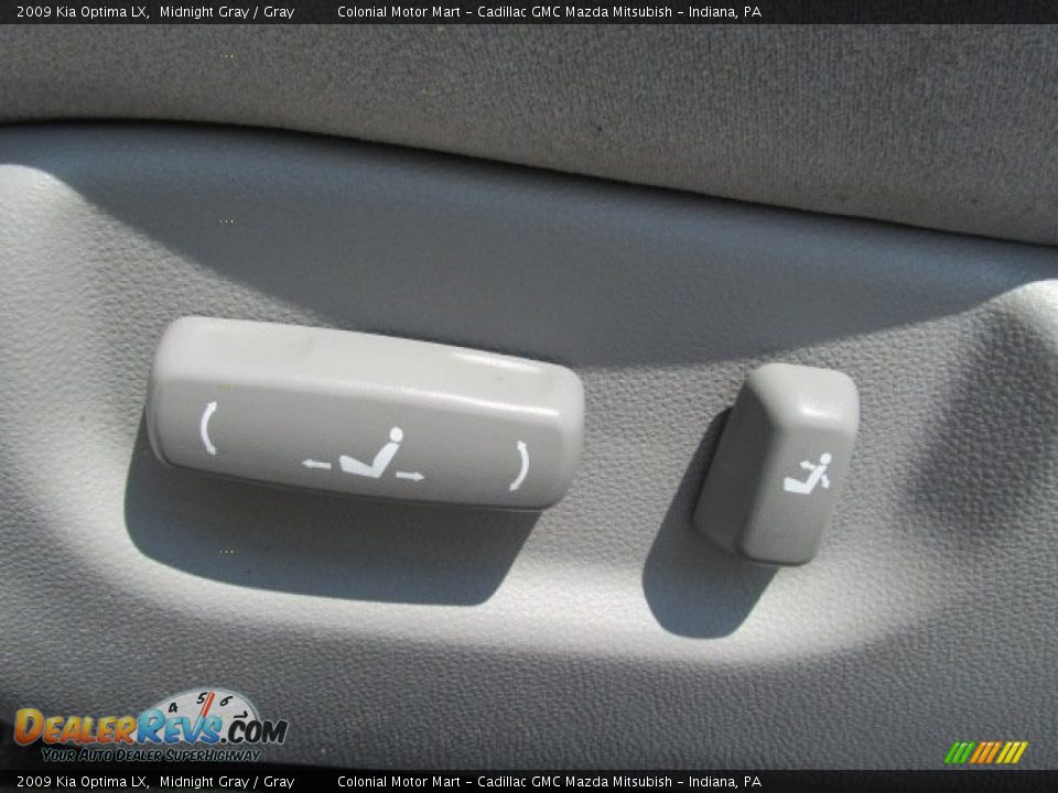 2009 Kia Optima LX Midnight Gray / Gray Photo #12