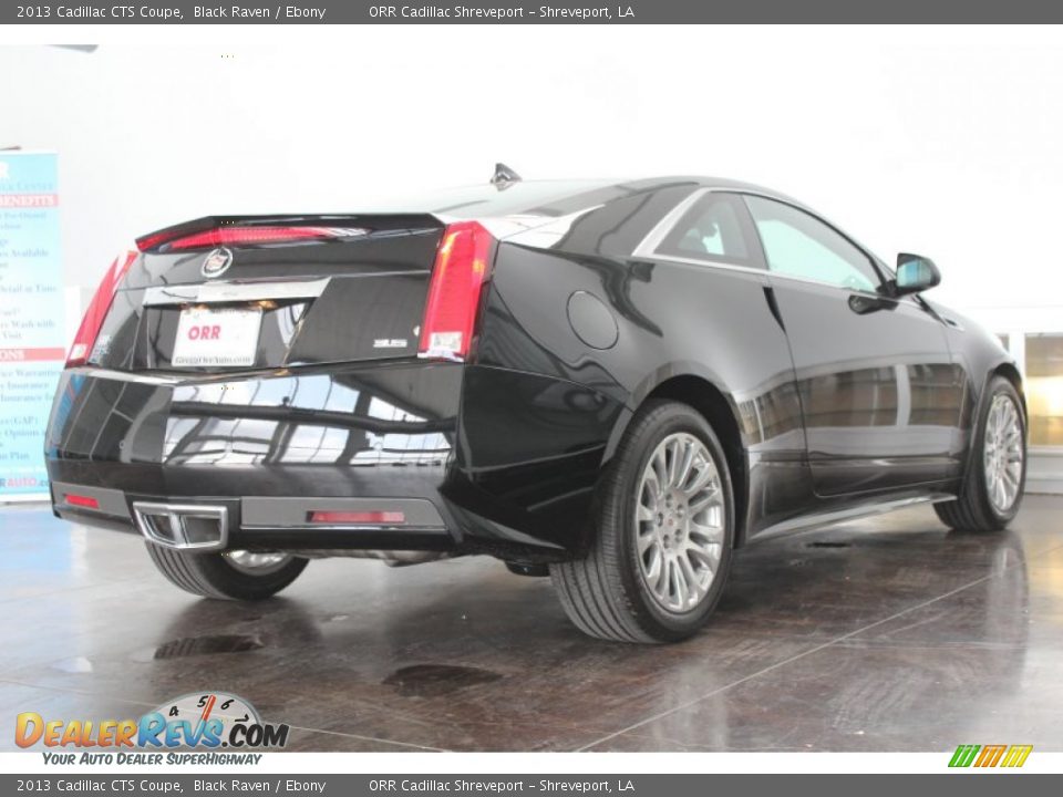 2013 Cadillac CTS Coupe Black Raven / Ebony Photo #4