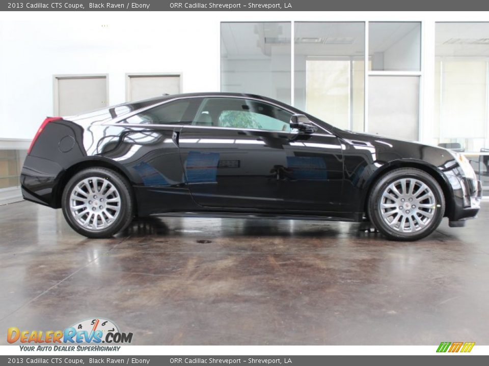2013 Cadillac CTS Coupe Black Raven / Ebony Photo #7