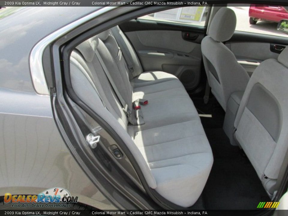 Rear Seat of 2009 Kia Optima LX Photo #17