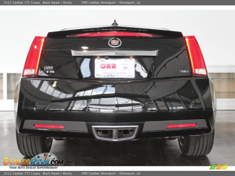 2013 Cadillac CTS Coupe Black Raven / Ebony Photo #9