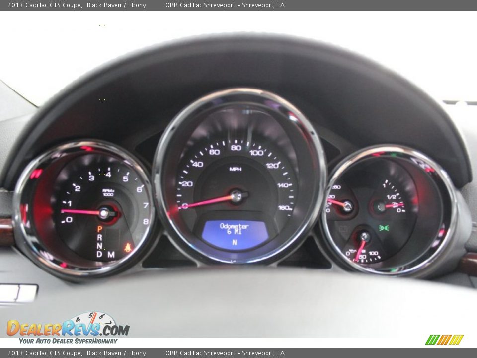 2013 Cadillac CTS Coupe Gauges Photo #15