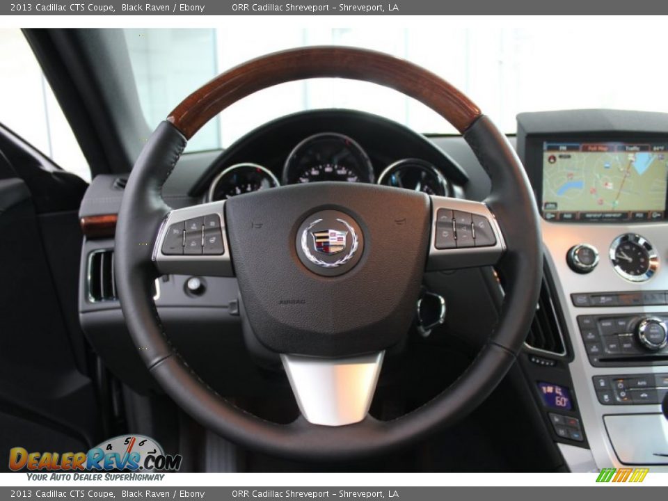 2013 Cadillac CTS Coupe Steering Wheel Photo #16