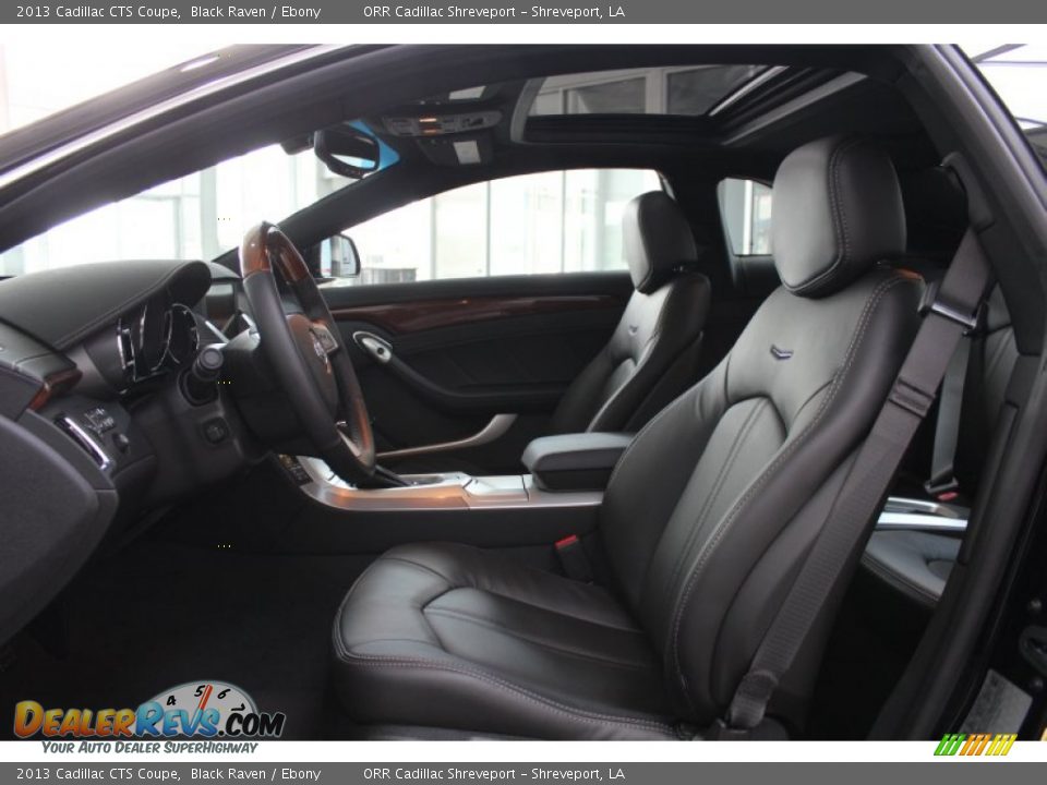 2013 Cadillac CTS Coupe Black Raven / Ebony Photo #18