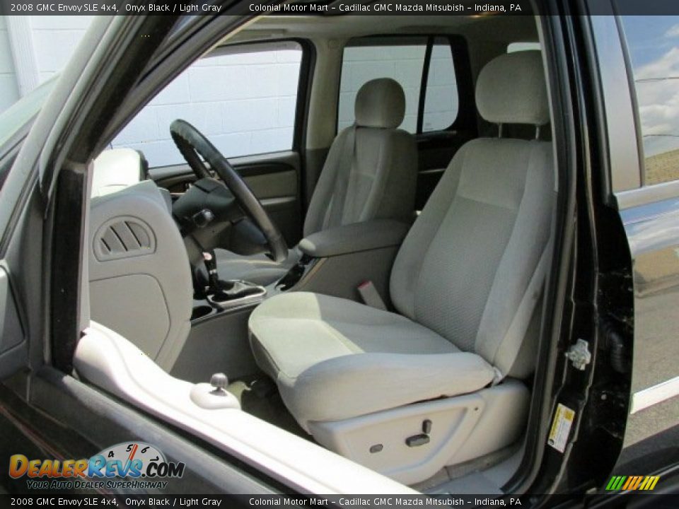 2008 GMC Envoy SLE 4x4 Onyx Black / Light Gray Photo #10