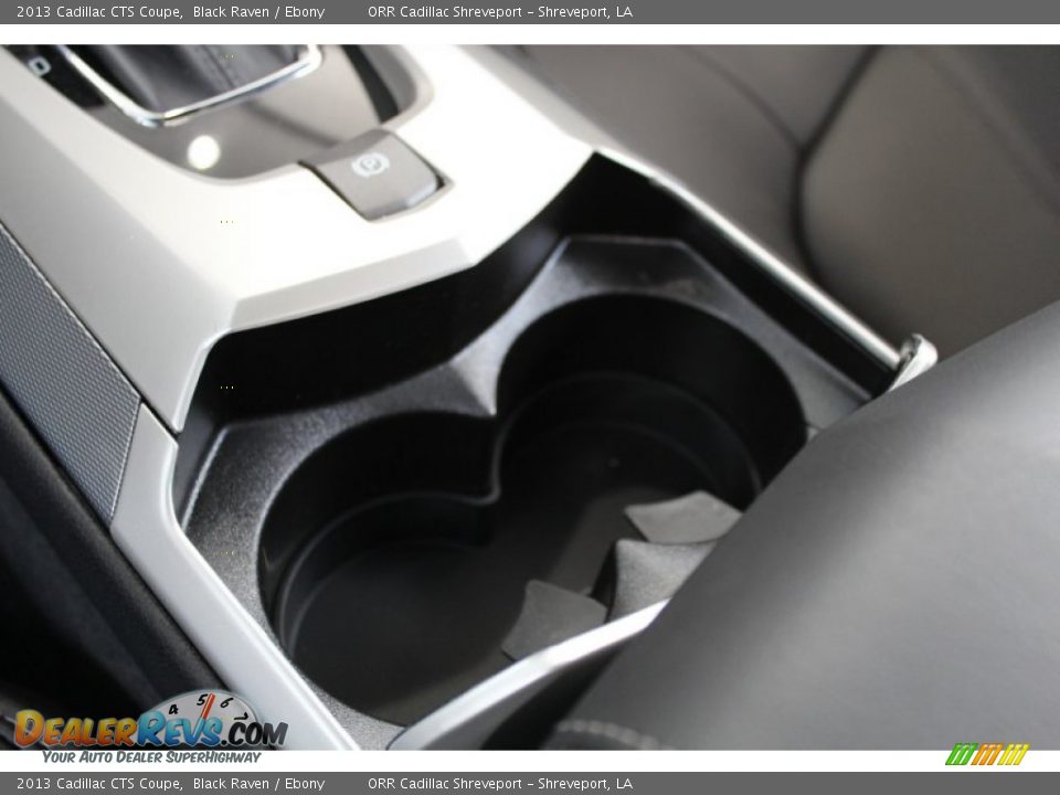 2013 Cadillac CTS Coupe Black Raven / Ebony Photo #30