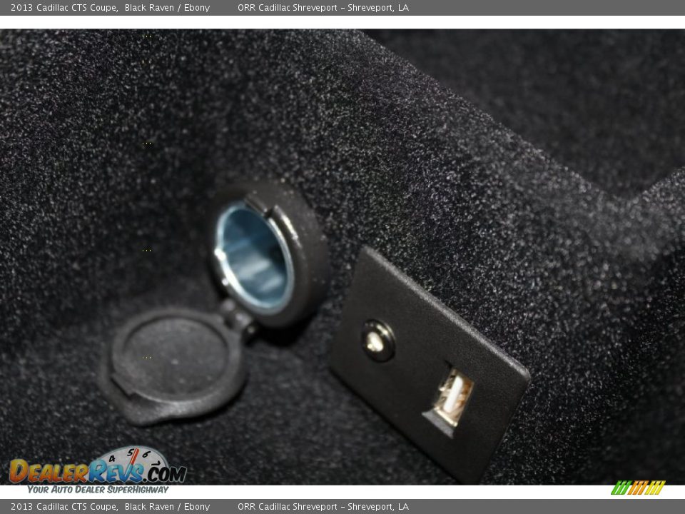 2013 Cadillac CTS Coupe Black Raven / Ebony Photo #31