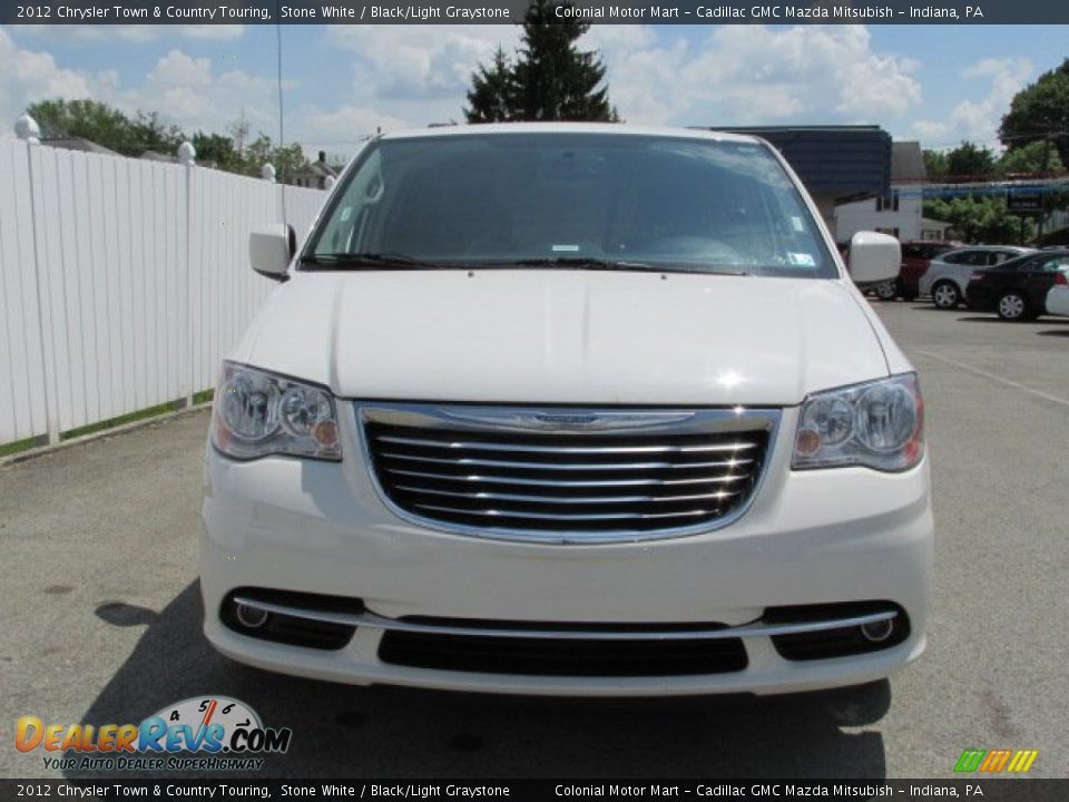 2012 Chrysler Town & Country Touring Stone White / Black/Light Graystone Photo #4
