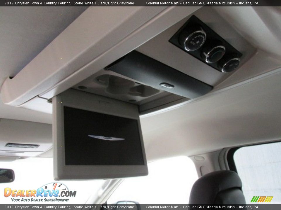 2012 Chrysler Town & Country Touring Stone White / Black/Light Graystone Photo #8