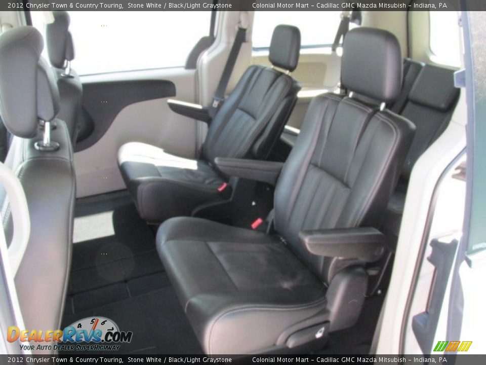 2012 Chrysler Town & Country Touring Stone White / Black/Light Graystone Photo #15