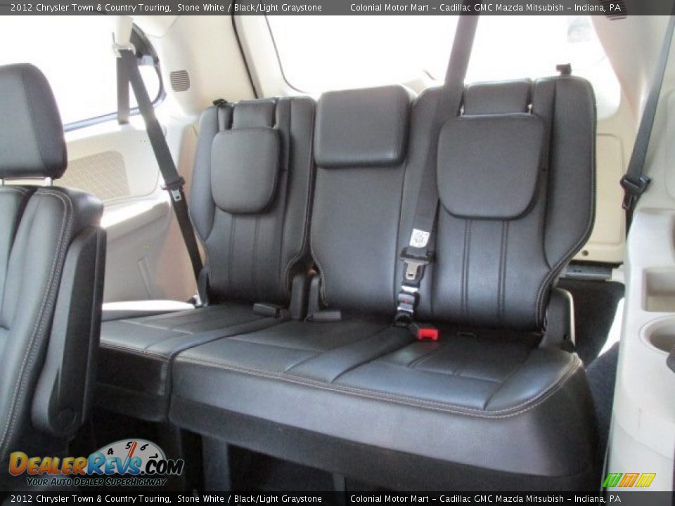2012 Chrysler Town & Country Touring Stone White / Black/Light Graystone Photo #16