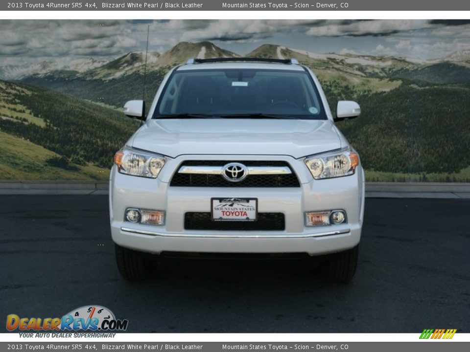 2013 Toyota 4Runner SR5 4x4 Blizzard White Pearl / Black Leather Photo #3