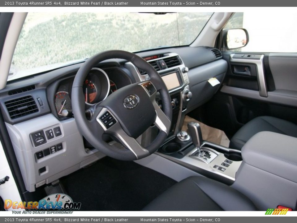 2013 Toyota 4Runner SR5 4x4 Blizzard White Pearl / Black Leather Photo #5