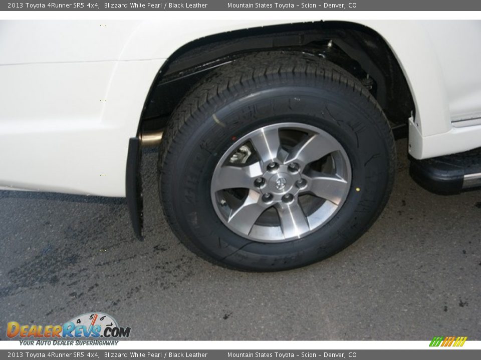 2013 Toyota 4Runner SR5 4x4 Blizzard White Pearl / Black Leather Photo #9